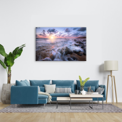 Morning Paddle - Innes Park, Qld - Canvas Print
