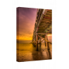 Rendezvous: Gold - Urangan Pier At Sunrise - Canvas Print